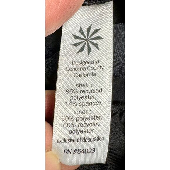 ATHLETA Ready Set Go Mid Rise Activewear Running Shorts, Black, Sz S - Picture 6 of 8